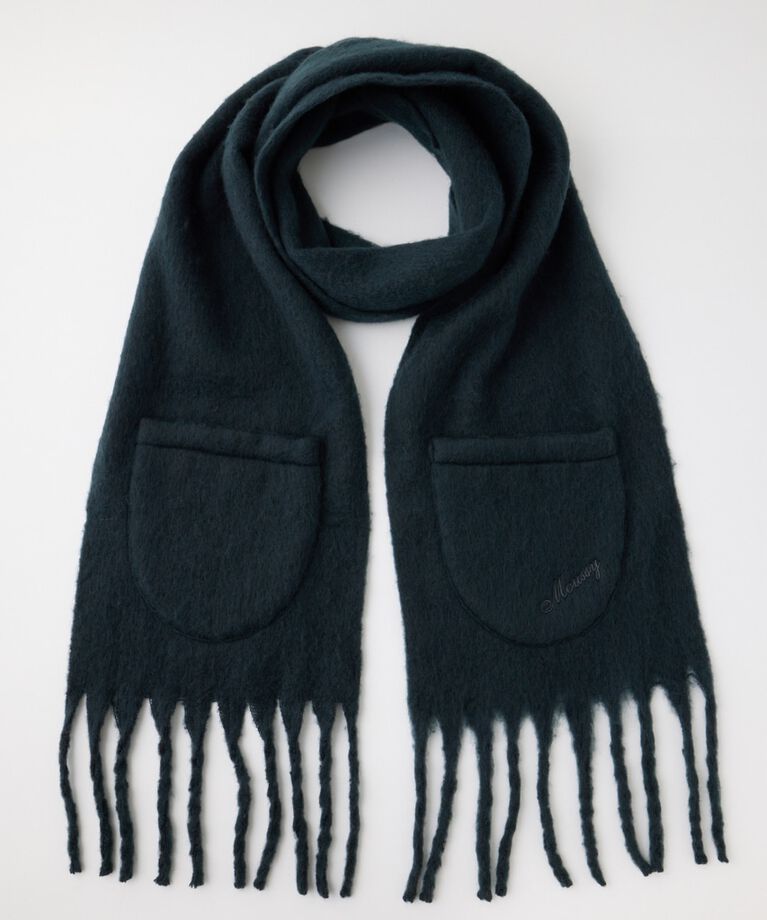 MOUSSY「POCKET KNIT WIDE スカーフ」|その他|