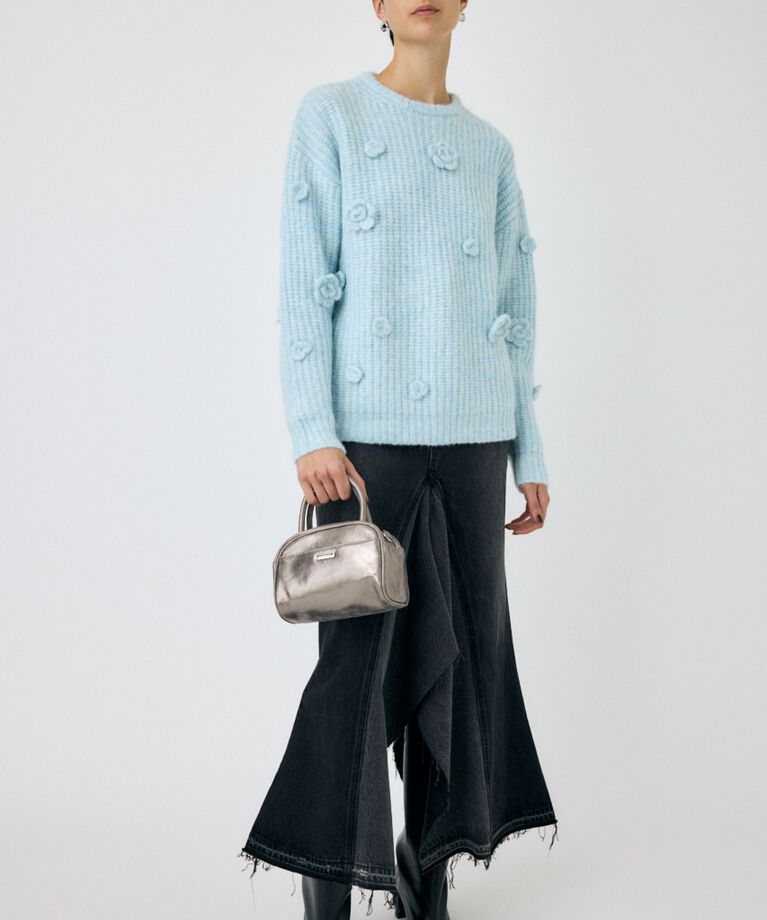 MOUSSY「REMAKE DENIM マーメイドスカート」|スカート|BLK