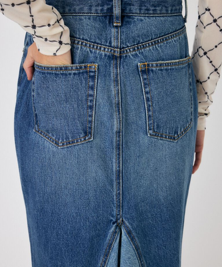 MOUSSY「REMAKE DENIM マーメイドスカート」|スカート|