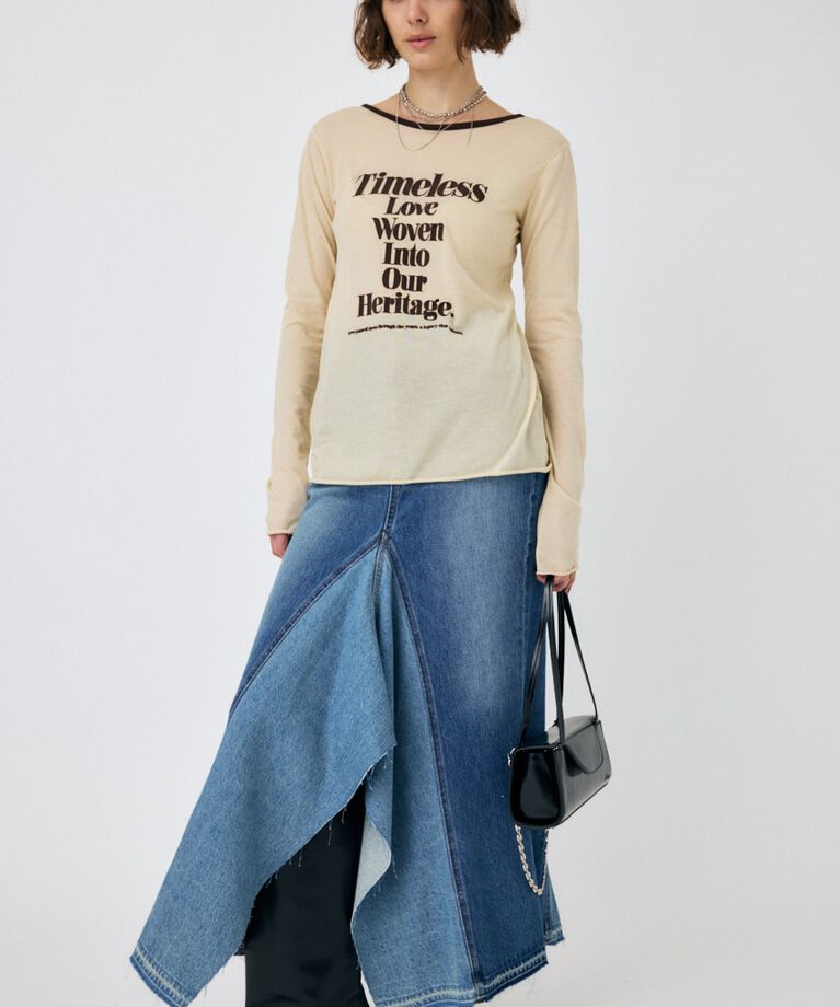 MOUSSY「REMAKE DENIM マーメイドスカート」|スカート|