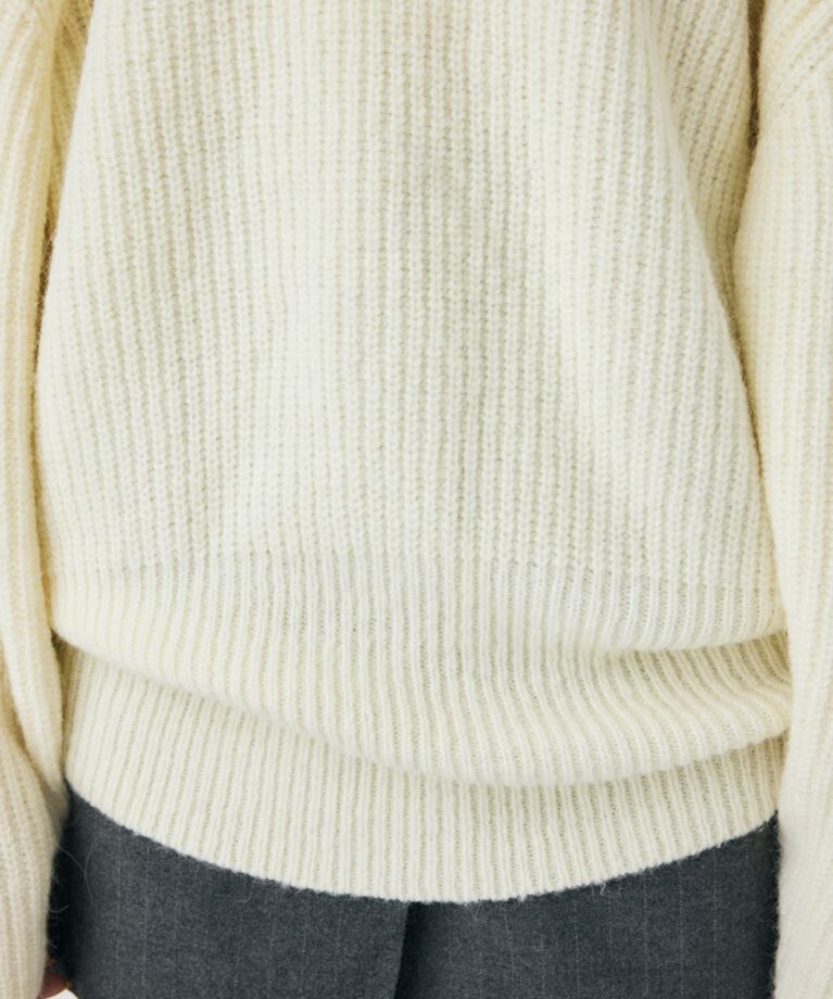 MOUSSY「OFF SHOULDER ルーズプルオーバー」|ニット・セーター|
