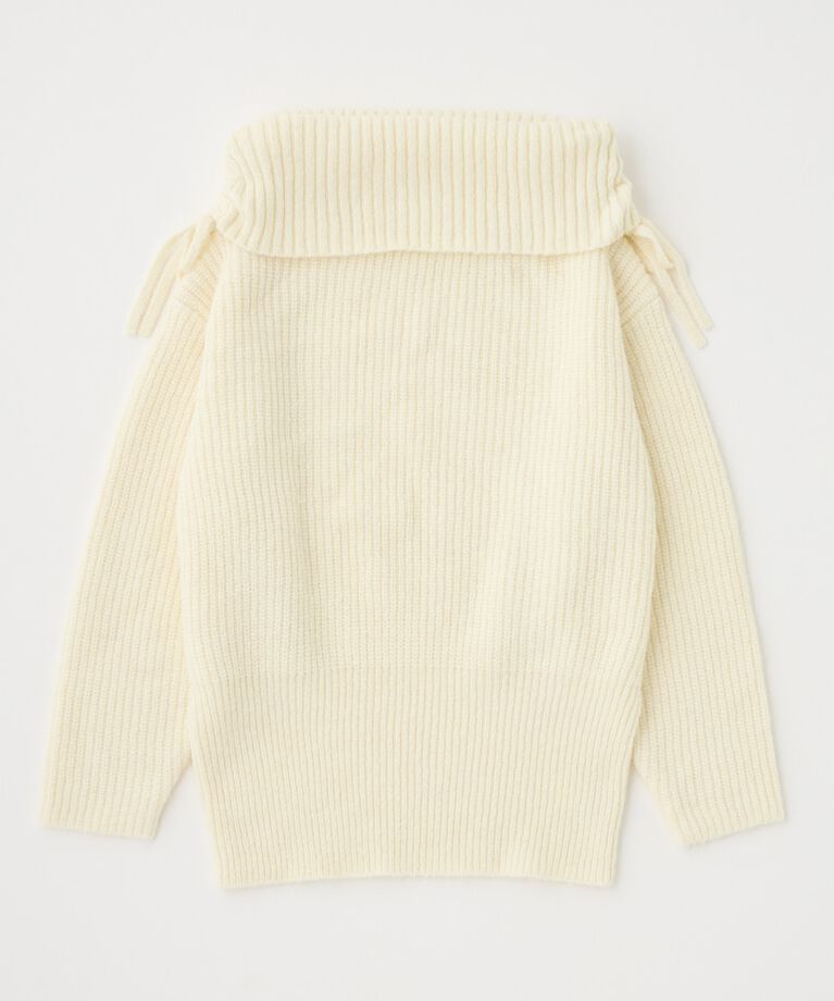 MOUSSY「OFF SHOULDER ルーズプルオーバー」|ニット・セーター|