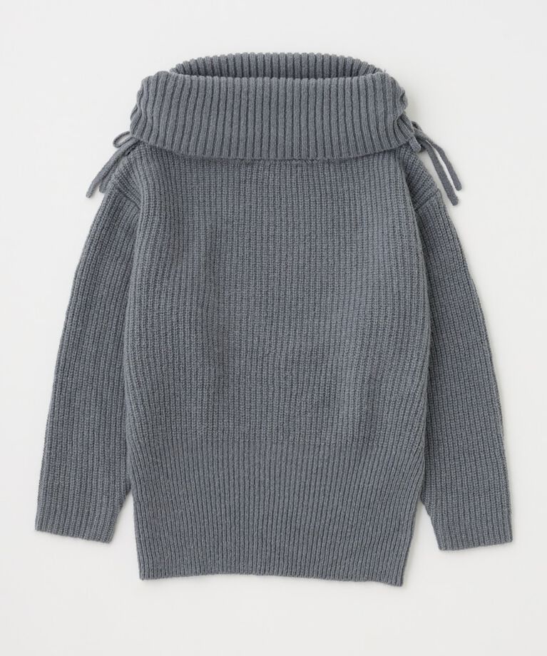 MOUSSY「OFF SHOULDER ルーズプルオーバー」|ニット・セーター|