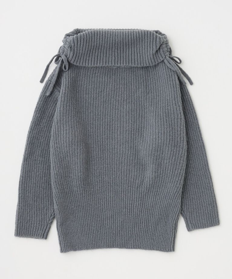 MOUSSY「OFF SHOULDER ルーズプルオーバー」|ニット・セーター|