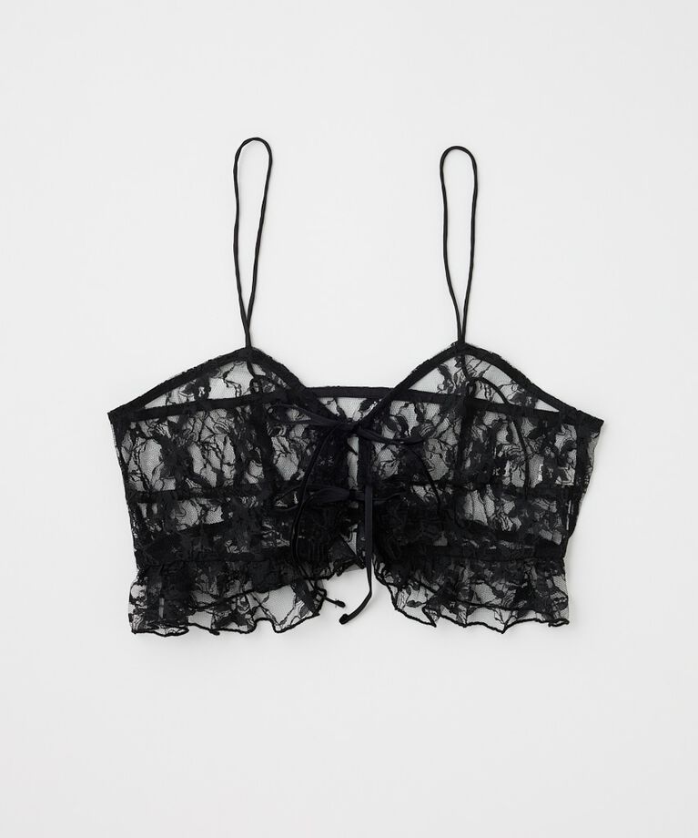 MOUSSY「LACY BUSTIER レイヤードシャツ」|シャツ・ブラウス|