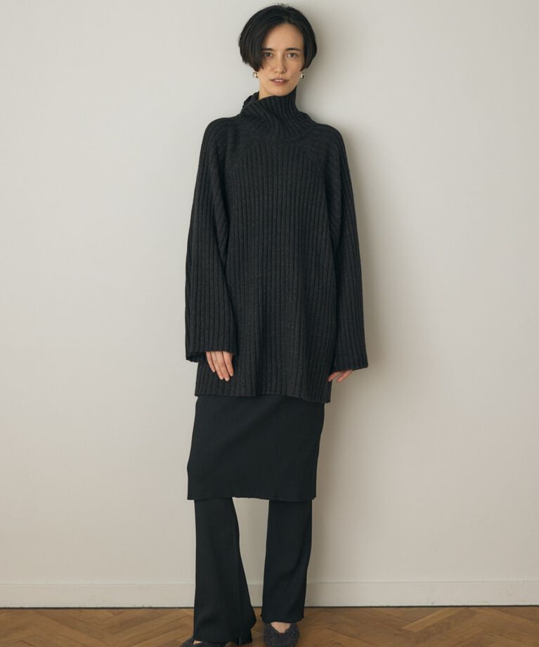MOUSSY「ニットミディスカート×ニットレギンス リサイクルポリエステル使用」|その他|