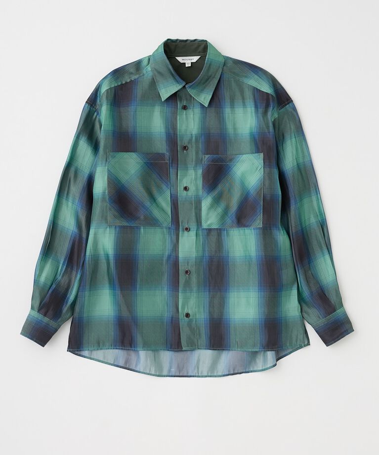 MOUSSY「MIX CHECK ルーズシャツ」|シャツ・ブラウス|