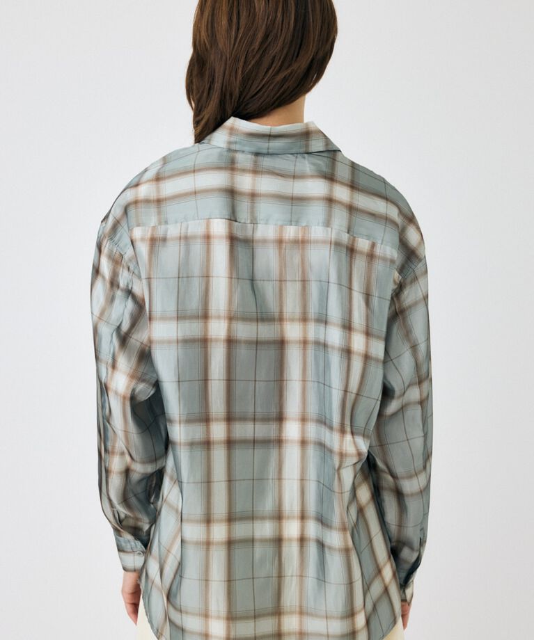 MOUSSY「MIX CHECK ルーズシャツ」|シャツ・ブラウス|