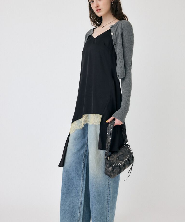 MOUSSY「WASHER スリップドレス」|ワンピース|