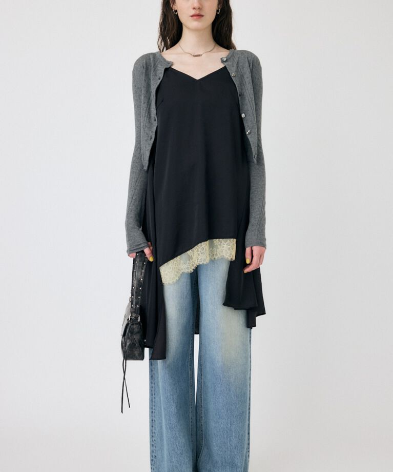 MOUSSY「WASHER スリップドレス」|ワンピース|