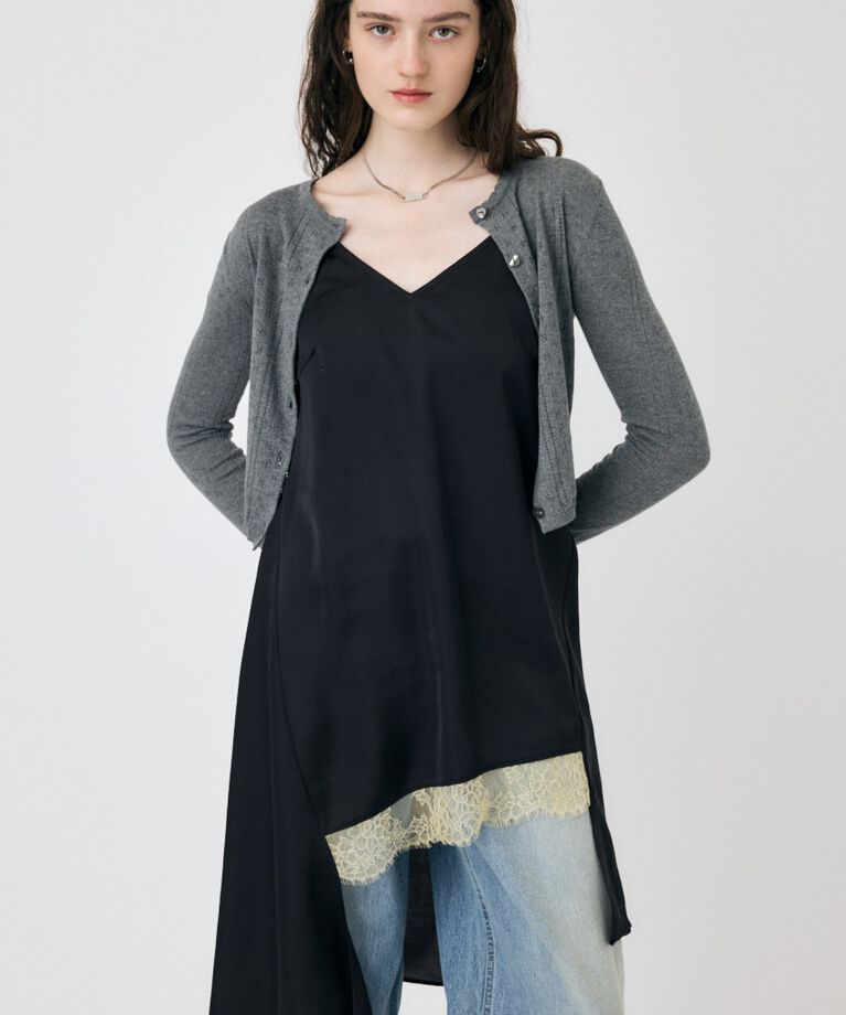 MOUSSY「WASHER スリップドレス」|ワンピース|