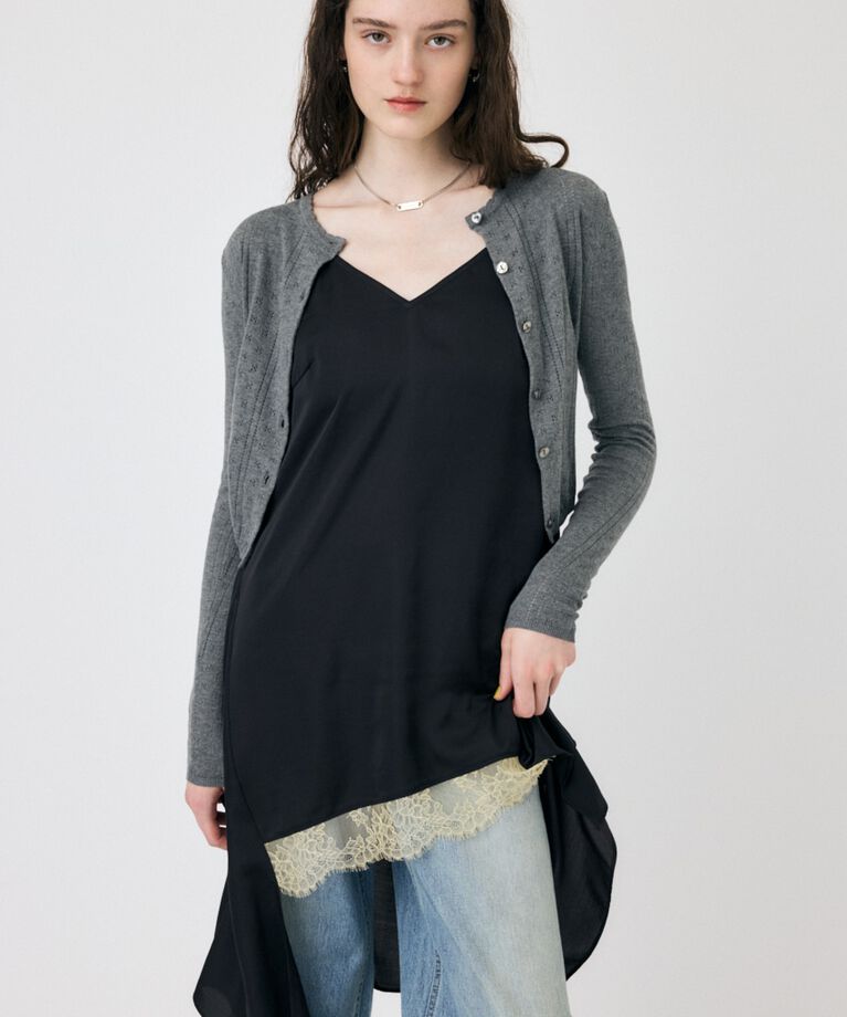 MOUSSY「WASHER スリップドレス」|ワンピース|