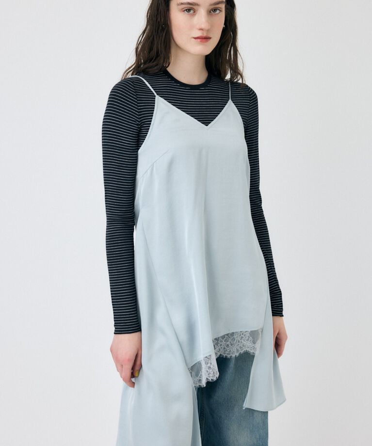 MOUSSY「WASHER スリップドレス」|ワンピース|