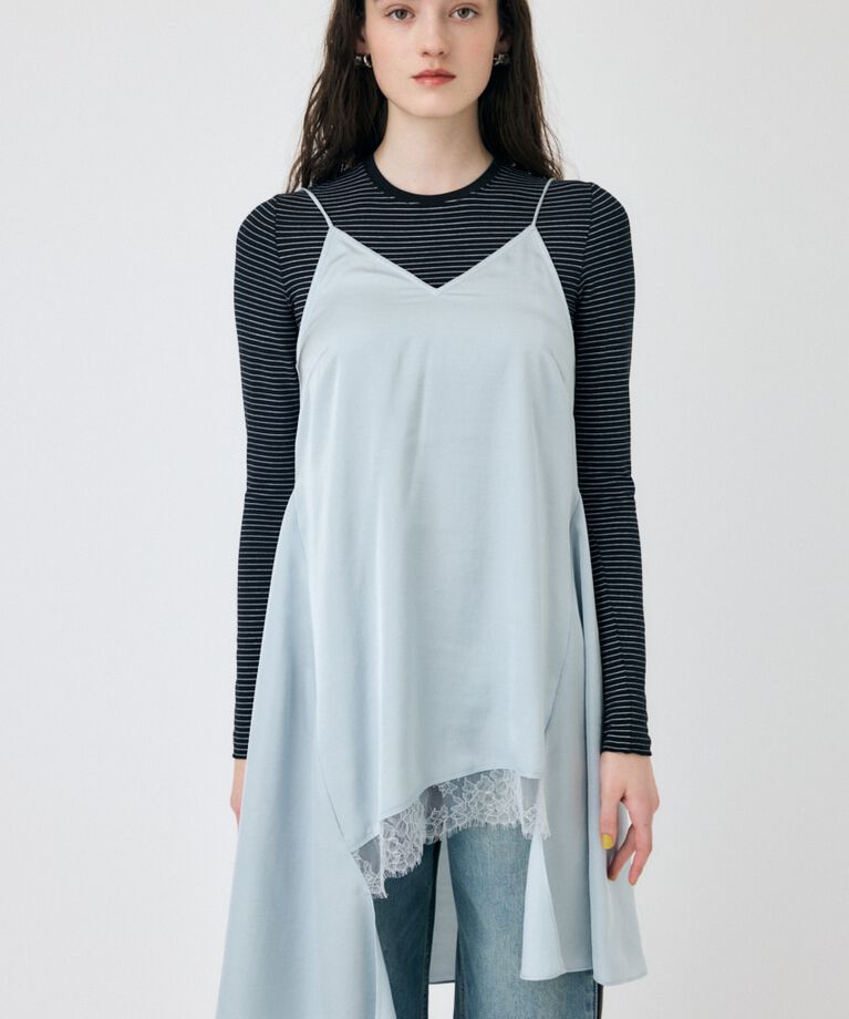 MOUSSY「WASHER スリップドレス」|ワンピース|