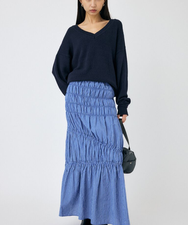 MOUSSY「V NECK セーター」|ニット・セーター|