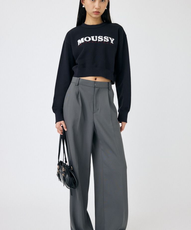 MOUSSY「MOUSSY TWILL アップリケ プルオーバー」|パーカー|