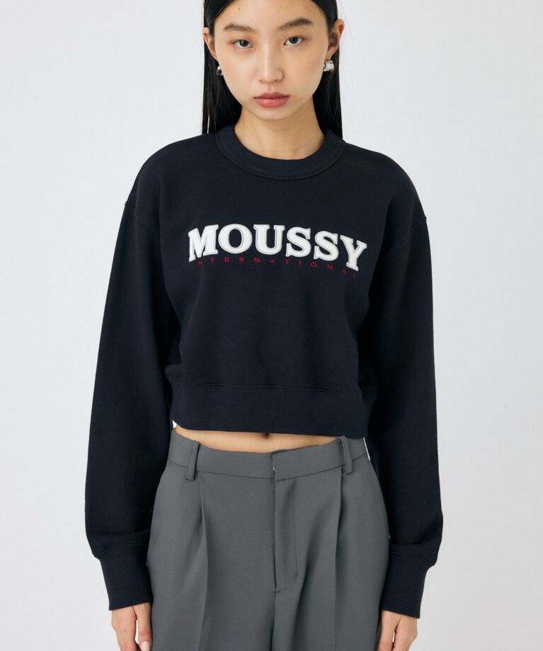MOUSSY「MOUSSY TWILL アップリケ プルオーバー」|パーカー|
