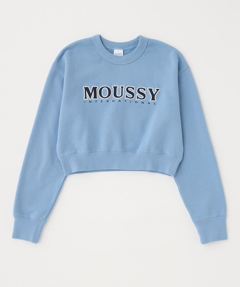 MOUSSY「MOUSSY TWILL アップリケ プルオーバー」|パーカー|