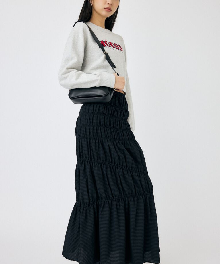 MOUSSY「MOUSSY TWILL アップリケ プルオーバー」|パーカー|