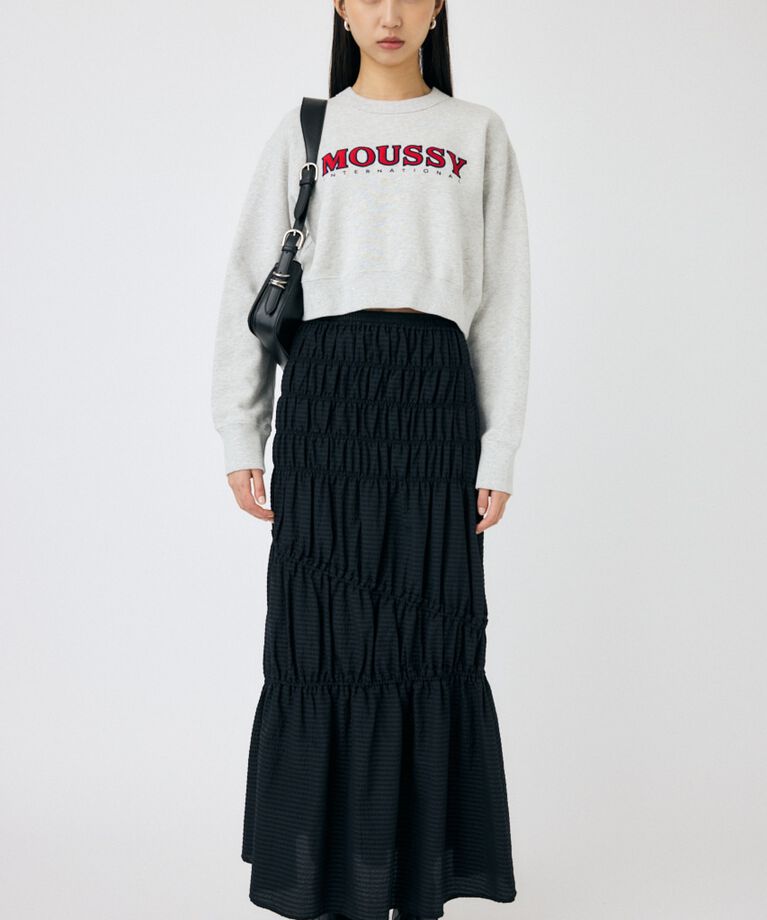 MOUSSY「MOUSSY TWILL アップリケ プルオーバー」|パーカー|