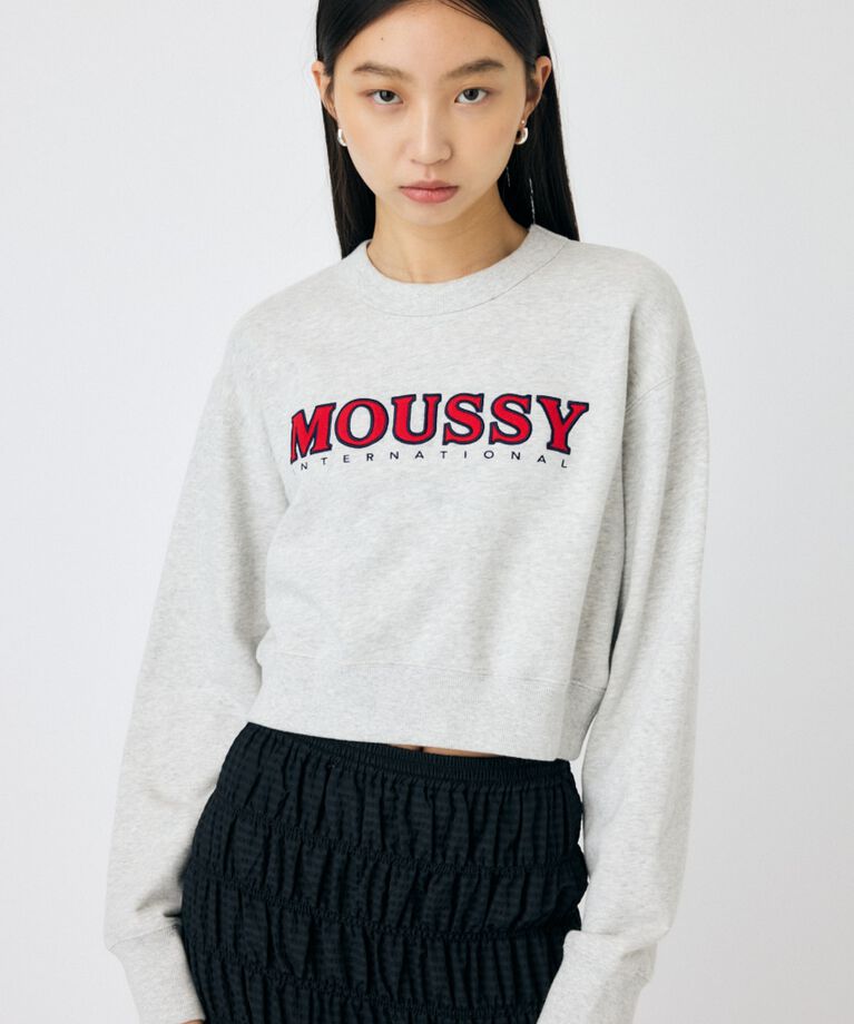 MOUSSY「MOUSSY TWILL アップリケ プルオーバー」|パーカー|