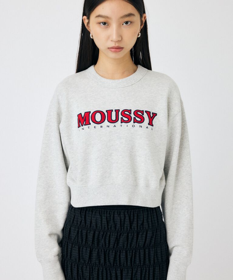 MOUSSY「MOUSSY TWILL アップリケ プルオーバー」|パーカー|
