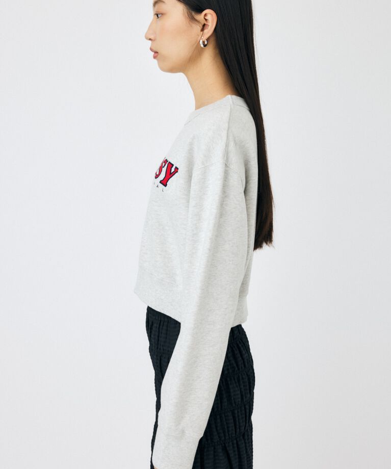 MOUSSY「MOUSSY TWILL アップリケ プルオーバー」|パーカー|