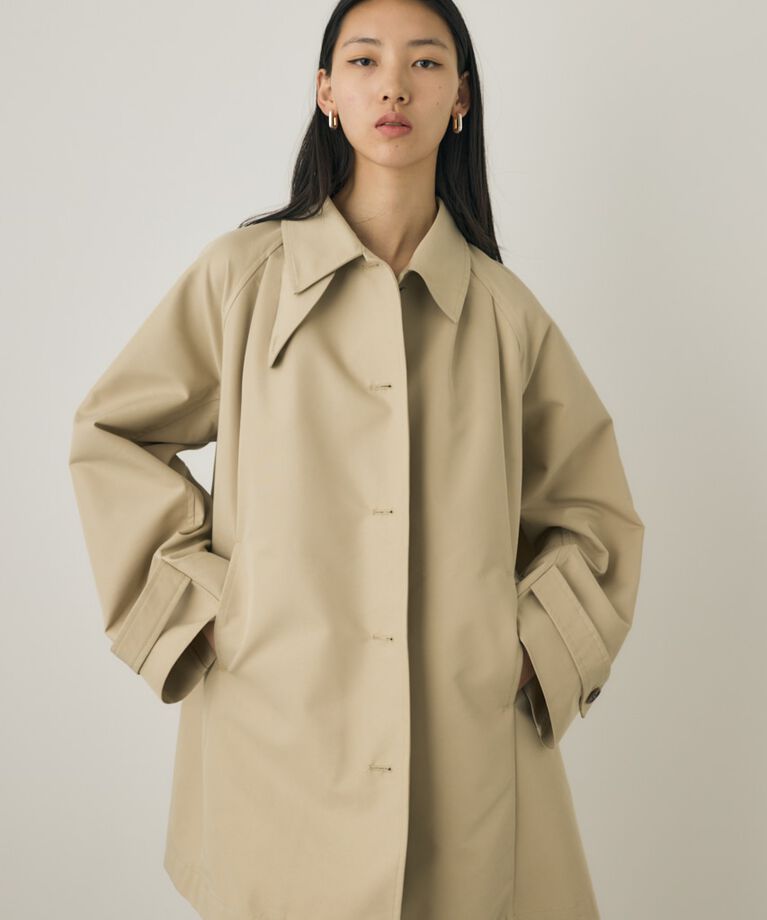 MOUSSY「トレンチコート　オーガニックコットン×リサイクルポリエステル」|その他|