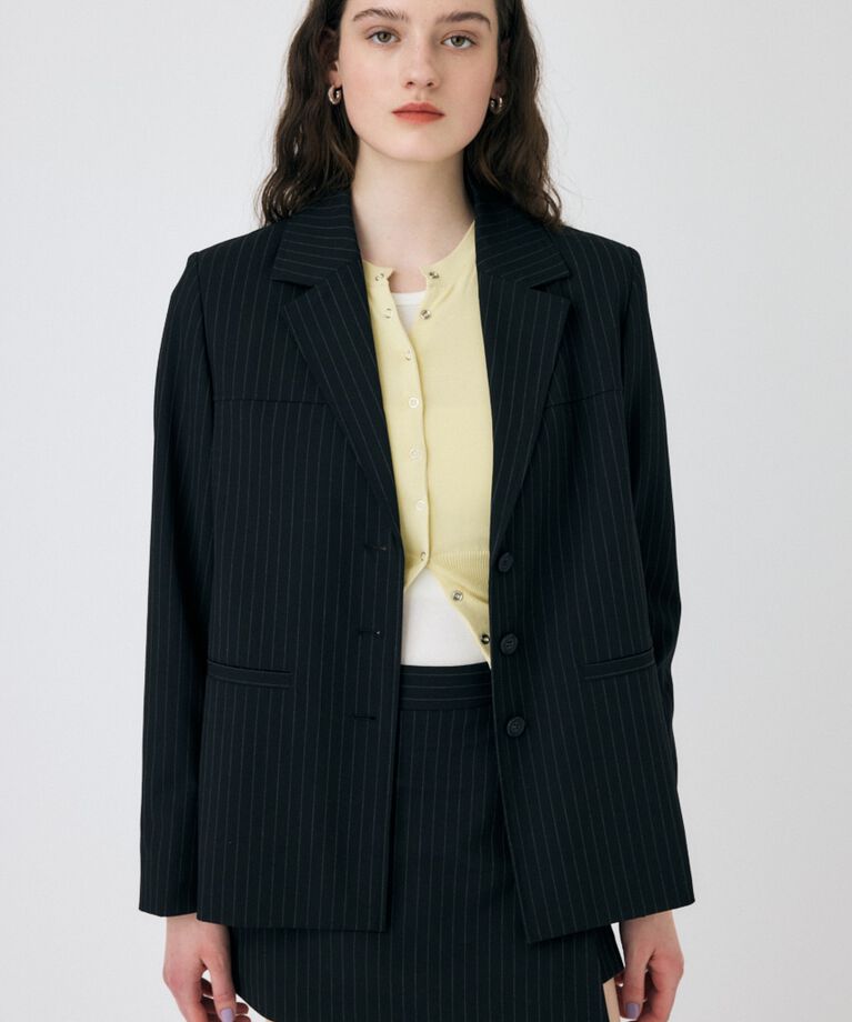 MOUSSY「BOXY ブレザー」|その他|柄BLK5