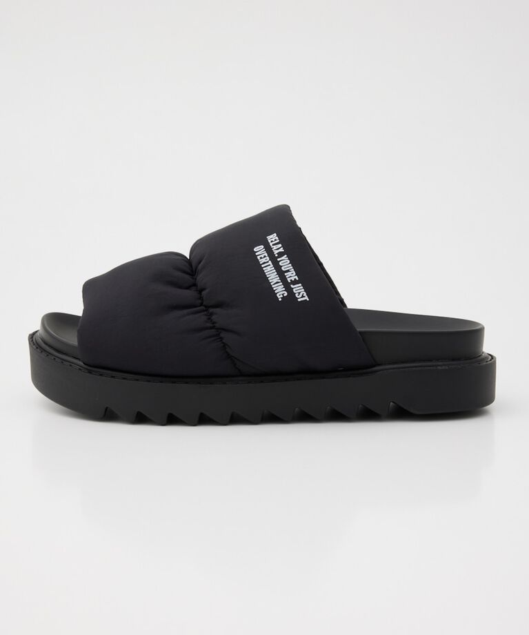 RODEO CROWNS「PUFFER SANDALS」|サンダル|BLK