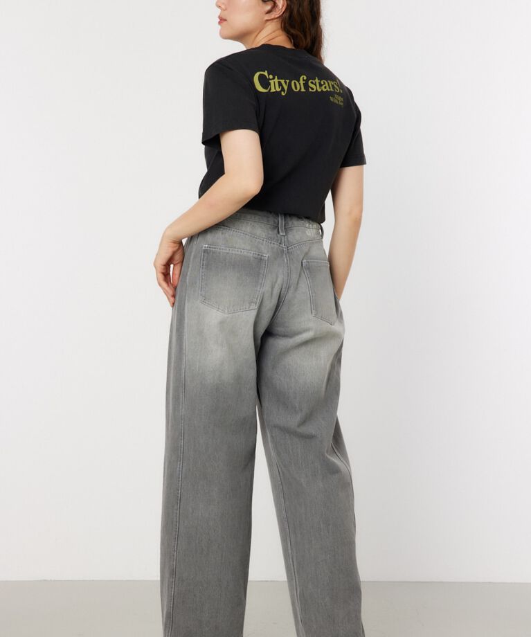 RODEO CROWNS「SQUEEZE DENIM WIDE PT」|デニム|