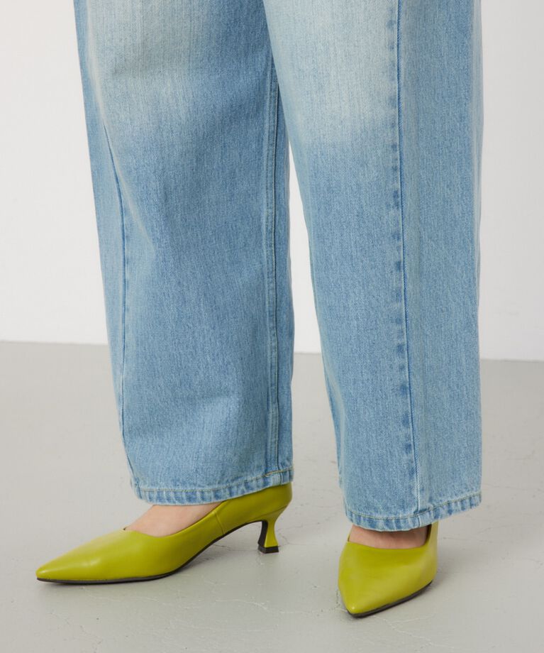 RODEO CROWNS「SQUEEZE DENIM WIDE PT」|デニム|