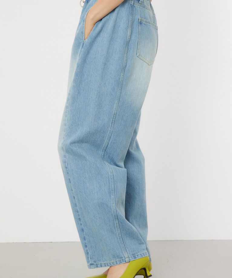 RODEO CROWNS「SQUEEZE DENIM WIDE PT」|デニム|