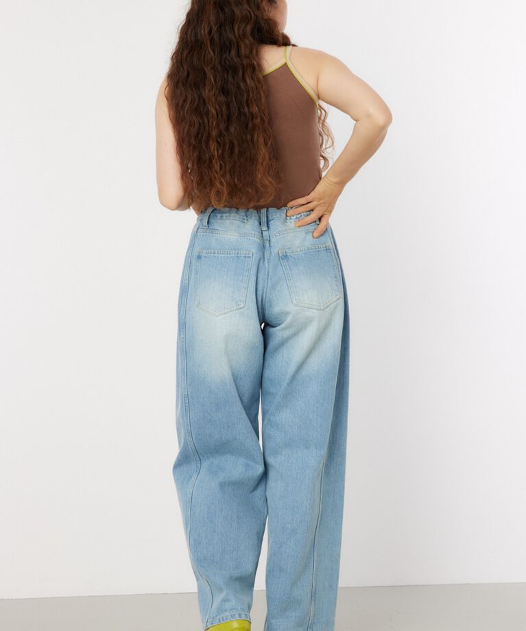 RODEO CROWNS「SQUEEZE DENIM WIDE PT」|デニム|