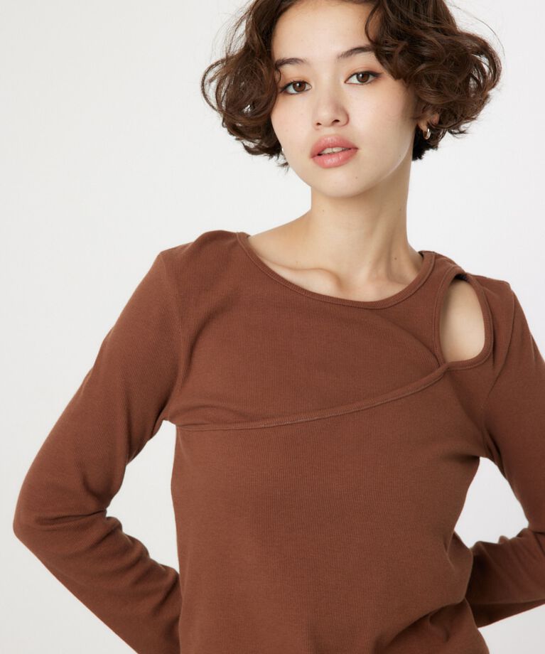 RODEO CROWNS「レイヤードライクトップス」|Tシャツ・カットソー|BRN