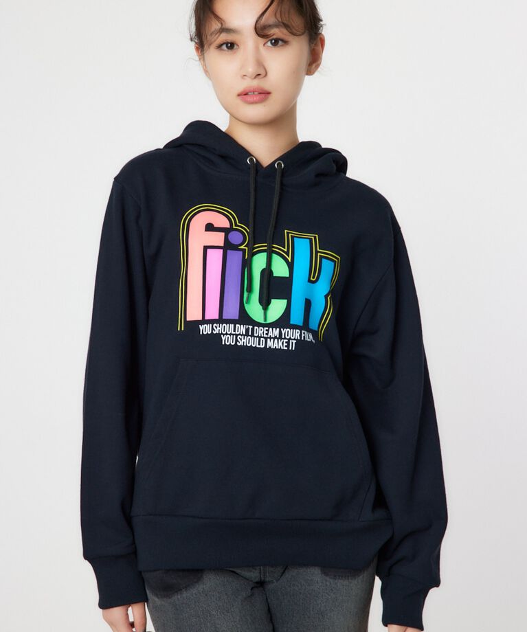 RODEO CROWNS「Neon Color Print パーカー」|パーカー|BLK