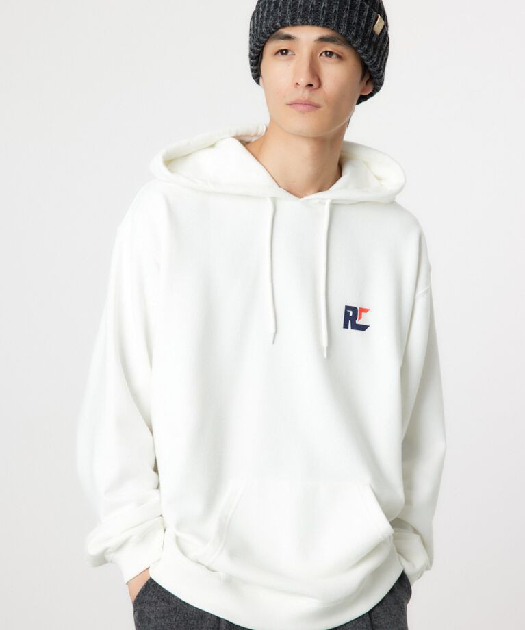 RODEO CROWNS「フロッキーバックロゴパーカー」|パーカー|O/WHT1