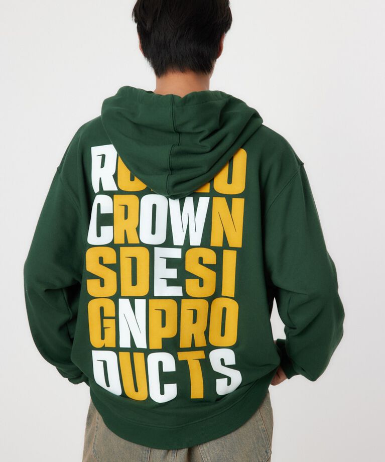 RODEO CROWNS「フロッキーバックロゴパーカー」|パーカー|
