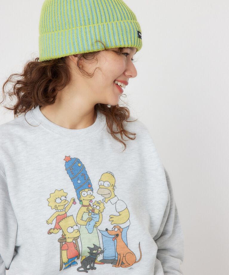 RODEO CROWNS「(THE SIMPSONS)Xmasスウェットトップス」|パーカー|