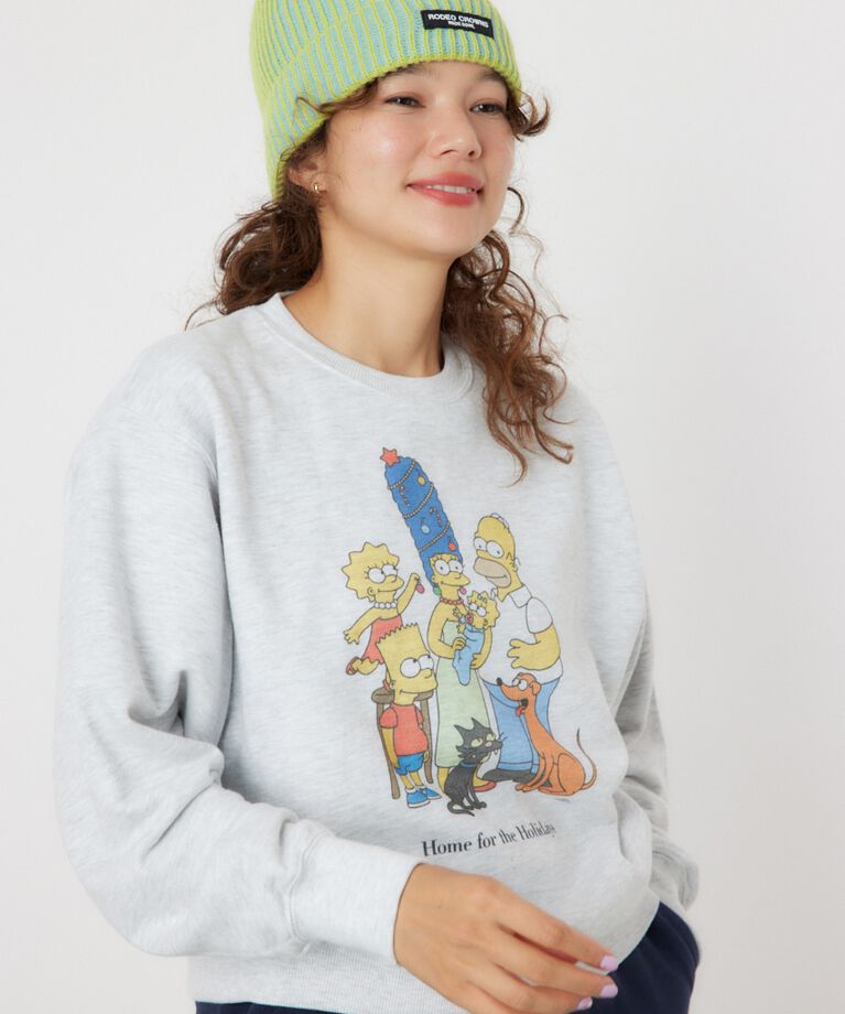 RODEO CROWNS「(THE SIMPSONS)Xmasスウェットトップス」|パーカー|