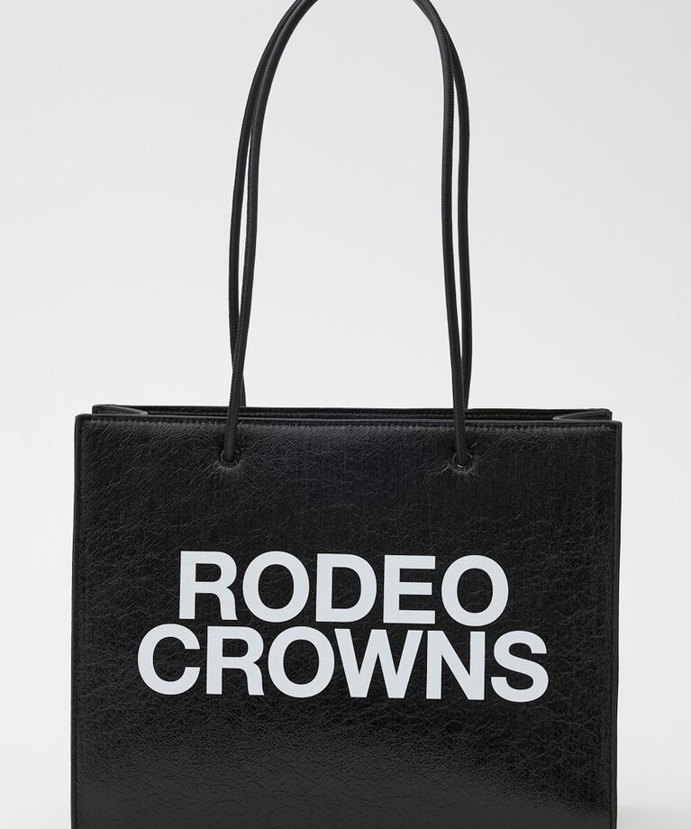 RODEO CROWNS「ショッパーミディアムトート」|その他|BLK