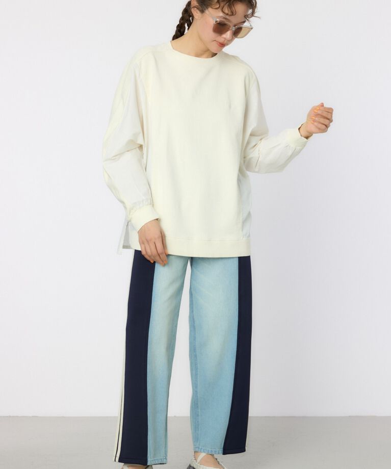 RODEO CROWNS「ピグメントバック切替トップス」|Tシャツ・カットソー|