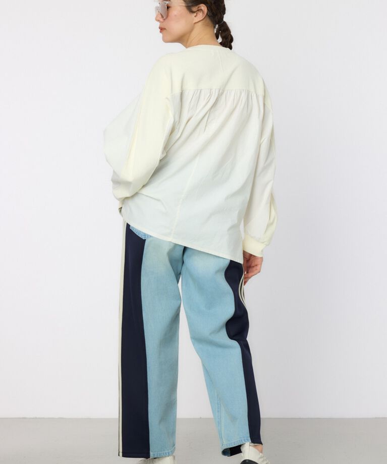 RODEO CROWNS「ピグメントバック切替トップス」|Tシャツ・カットソー|