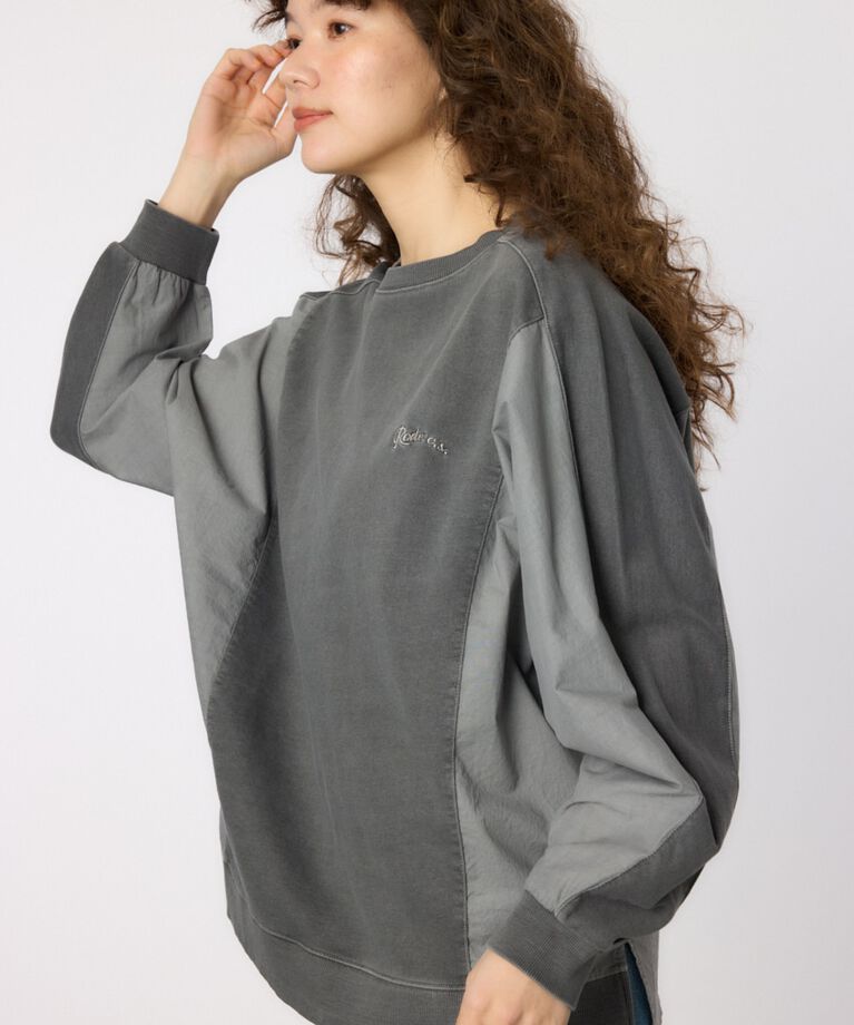 RODEO CROWNS「ピグメントバック切替トップス」|Tシャツ・カットソー|