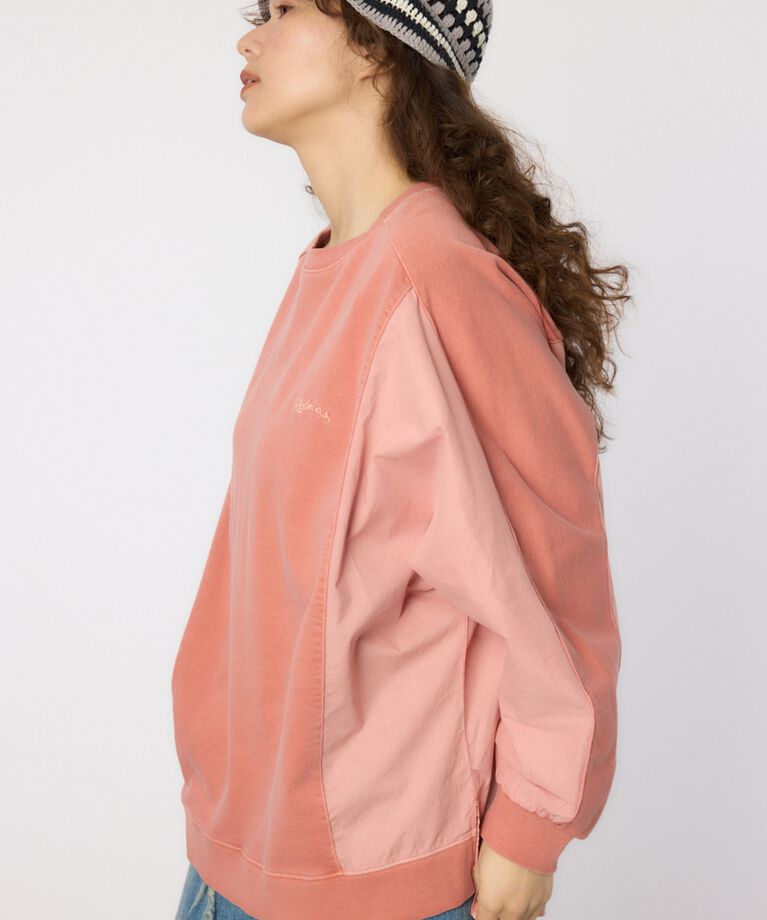RODEO CROWNS「ピグメントバック切替トップス」|Tシャツ・カットソー|