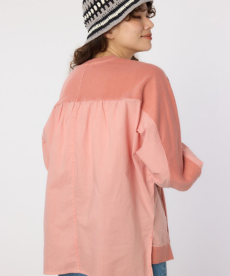 RODEO CROWNS「ピグメントバック切替トップス」|Tシャツ・カットソー|