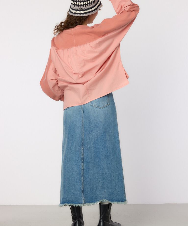 RODEO CROWNS「ピグメントバック切替トップス」|Tシャツ・カットソー|
