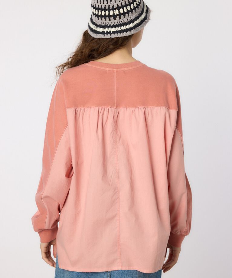 RODEO CROWNS「ピグメントバック切替トップス」|Tシャツ・カットソー|