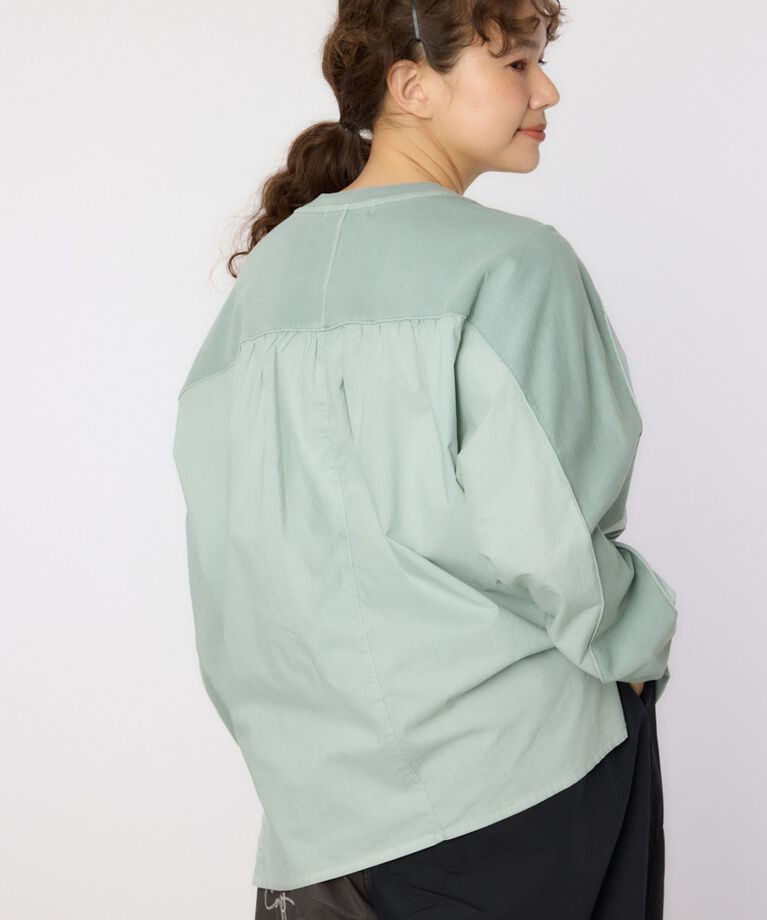 RODEO CROWNS「ピグメントバック切替トップス」|Tシャツ・カットソー|