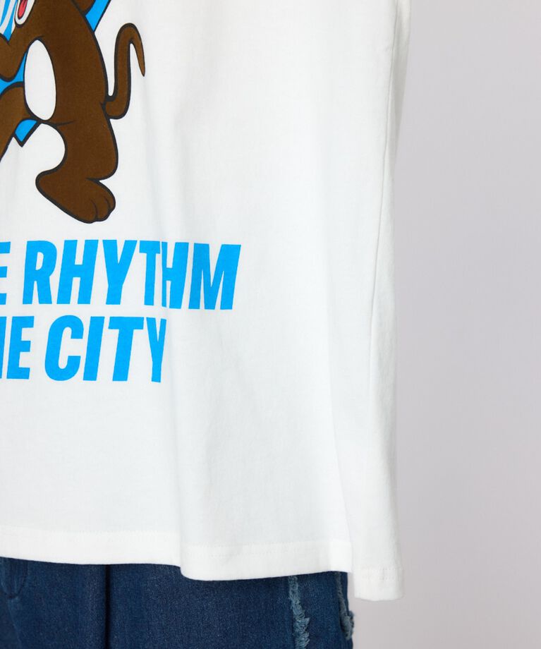 RODEO CROWNS「ハートパネルレイヤードロングスリーブTシャツ」|Tシャツ・カットソー|